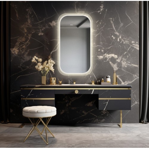 Badezimmerspiegel mit Hintergrundbeleuchtung - PAOLO LED 2