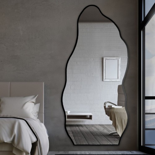 Spiegel mit organischer Form im Rahmen - AURO IM RAHMEN 2 2