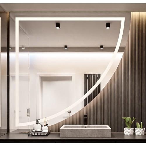 Badezimmerspiegel mit Hintergrundbeleuchtung,... 2