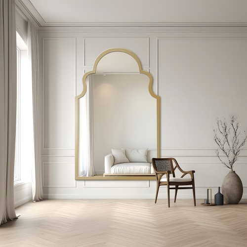 Retro-Wandspiegel im Rahmen - BLISS