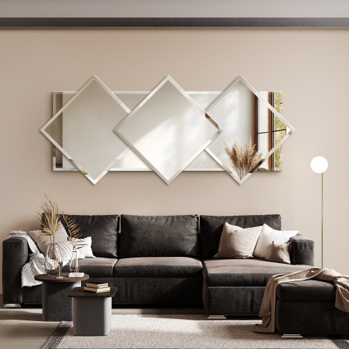 Dekorativer facettierter Spiegel - OXANA