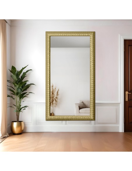 Moderner Spiegel mit prächtigem Holzrahmen - 7005 - Rahmenfarbe nach Wahl