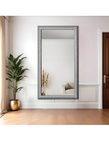 Moderner Spiegel mit prächtigem Holzrahmen -...