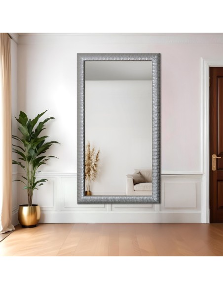 Moderner Spiegel mit prächtigem Holzrahmen - 7005 - Rahmenfarbe nach Wahl