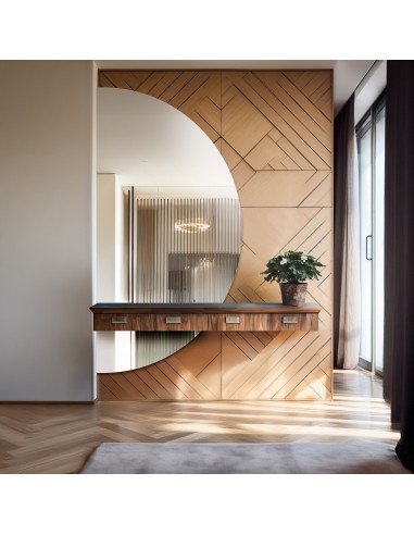 Spiegel zweiteiliger Halbkreis - DOPPIO