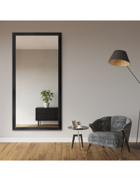 Spiegel in Glamouroptik mit prächtigem weißem Rahmen - 6004004