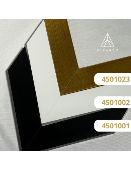 Großer Spiegel mit schlichtem Holzrahmen - 4501 - Rahmenfarbe nach Wahl