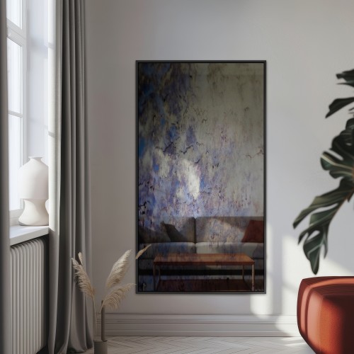 Dekorativer Spiegel mit Rahmen, Spiegeltafel in...