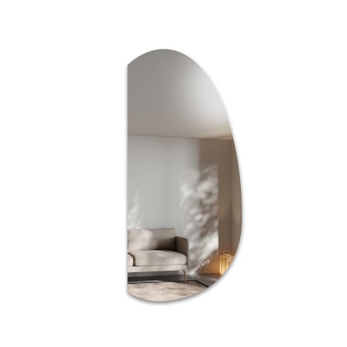 Spiegel mit organischer Form – TURMALIN 2