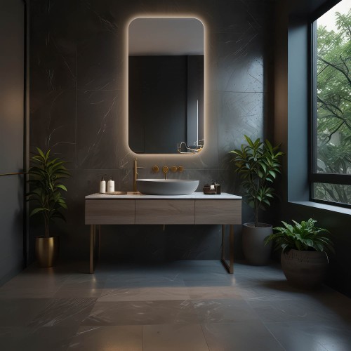 Badezimmerspiegel mit Hintergrundbeleuchtung - GAJA LED