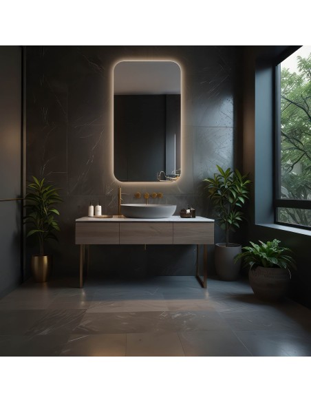 Badezimmerspiegel mit Hintergrundbeleuchtung - GAJA LED