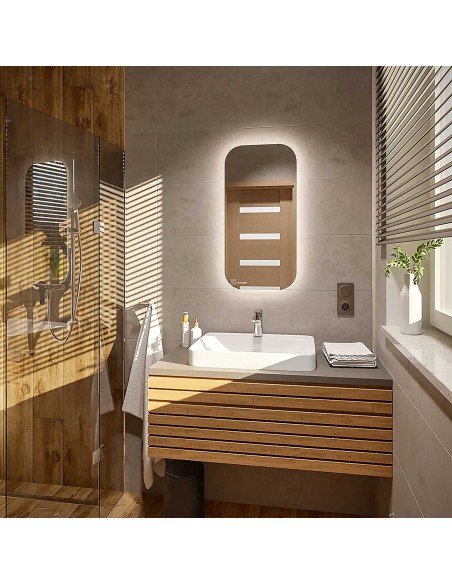 Badezimmerspiegel mit Hintergrundbeleuchtung - GAJA LED