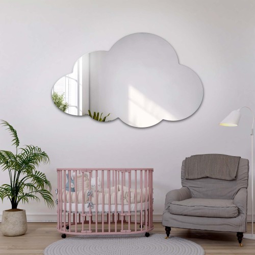 Wandspiegel für das Kinderzimmer in Form einer Wolke – CLOUD