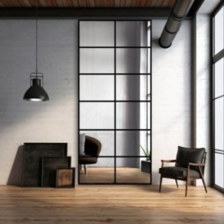 Langer Loft-Spiegel mit Sprossen - ACHILLES