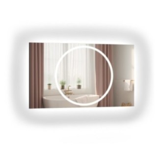 Badezimmerspiegel mit Hintergrundbeleuchtung - HUGO LED