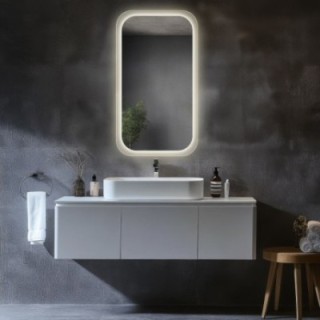 Badezimmerspiegel mit Hintergrundbeleuchtung - PAOLO LED