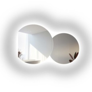 Spiegelset mit Hintergrundbeleuchtung - UNIVERSE CUT LED II