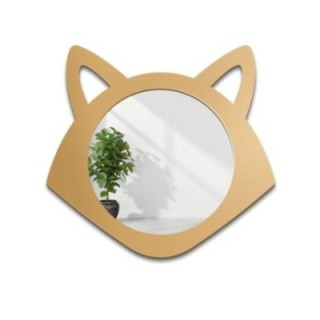 Dekorativer Wandspiegel für Kinder in einem MDF-Rahmen - FUCHS