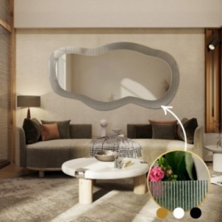 Dekorativer Spiegel auf ornamentiertem Glas Estriado - LUXORA GLASORI
