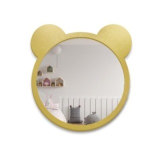 Dekorativer Wandspiegel für Kinder im MDF-Rahmen - Teddy Bear
