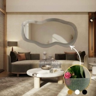 Dekorativer Spiegel auf ornamentiertem Glas Estriado - LUXORA GLASORI