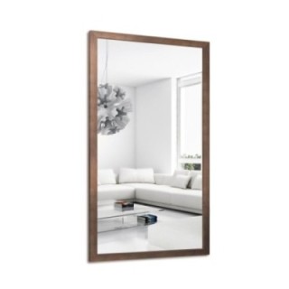 Spiegel mit braunem Holzrahmen – 4505001
