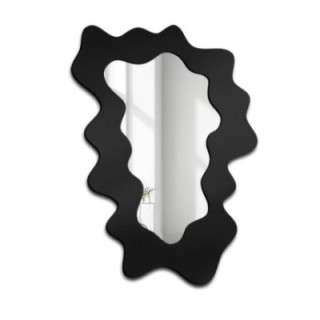 Unregelmäßiger Spiegel mit MDF-Rahmen - BLOBS MISTY