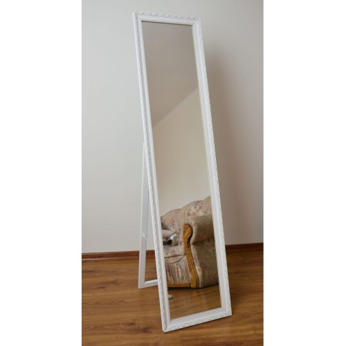 Standspiegel mit dekorativem Holzrahmen - 4001 -... 2