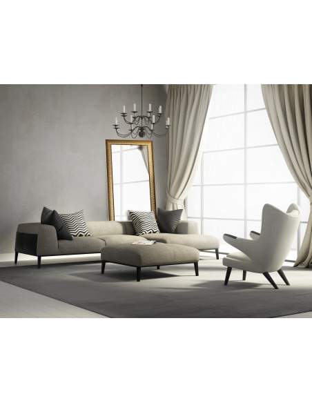 Moderner Spiegel mit prächtigem Holzrahmen - 7005 - Rahmenfarbe nach Wahl