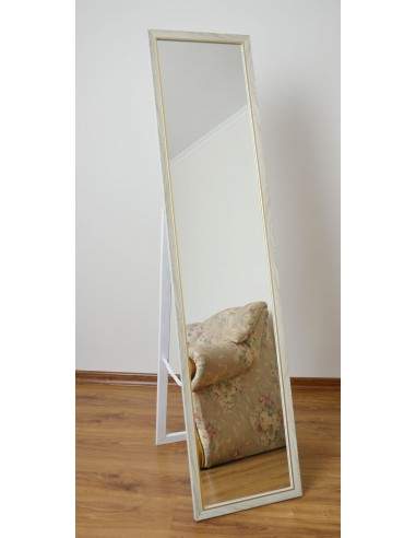 Standspiegel mit dekorativem Holzrahmen für Garderobe - 2801- Rahmenfarbe nach Wahl