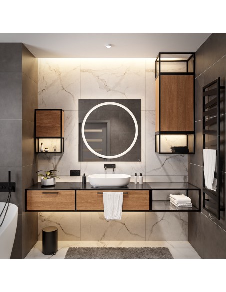 Badezimmerspiegel mit Hintergrundbeleuchtung - HUGO LED