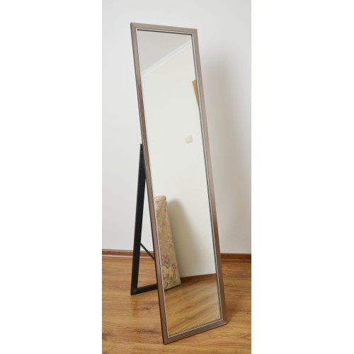 Standspiegel mit elegantem Holzrahmen für Garderobe -... 2