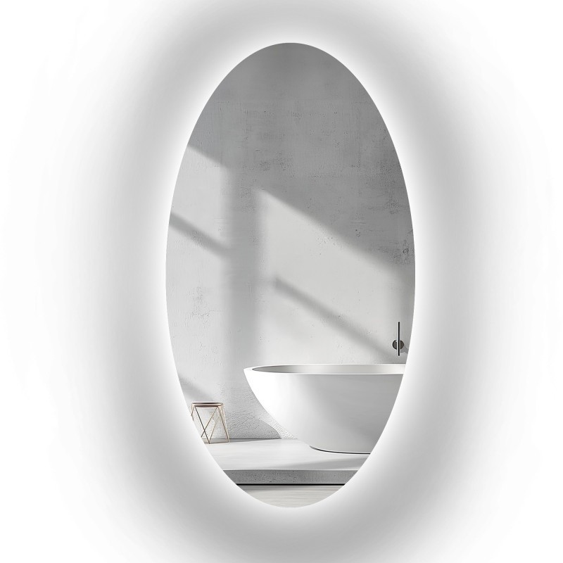 Elliptischer Spiegel mit Beleuchtung - ELIPSA LED