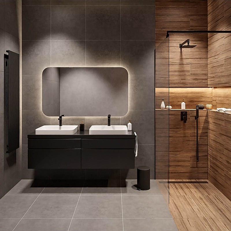 Badezimmerspiegel mit Hintergrundbeleuchtung - GAJA LED