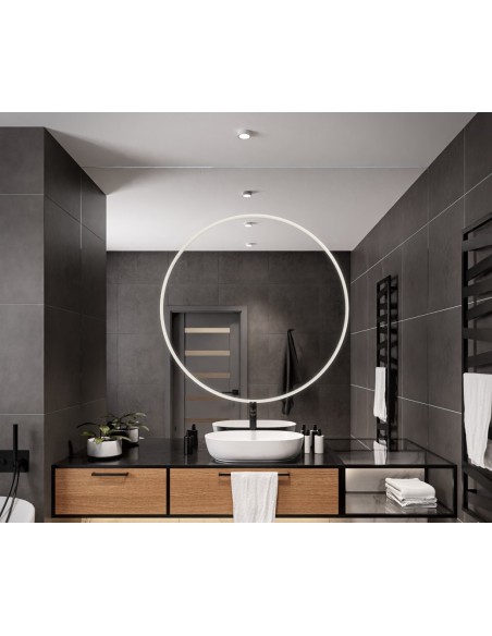 Badezimmerspiegel mit Hintergrundbeleuchtung - HUGO LED