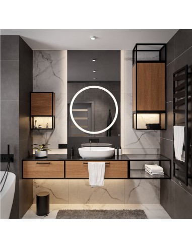 Badezimmerspiegel mit Hintergrundbeleuchtung -...