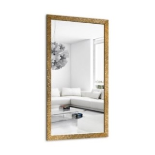 Spiegel Glamour in reichem Goldrahmen in Hochglanz - 8002002