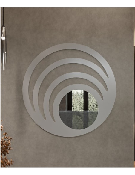 Dekospiegel mit MDF-Rahmen – TESS - Rahmenfarbe nach Wahl