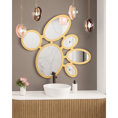 Dekospiegel über Konsole mit MDF-Rahmen – LENA -... 2