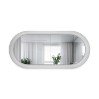 Dekorativer ovaler Spiegel aus ornamentiertem Glas Master Point - LUXORA ORNATE