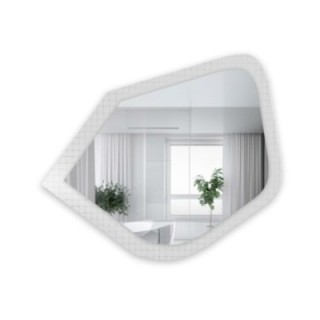 Dekorativer Spiegel auf ornamentiertem Glas Master Flex - LUXORA PRISTAL
