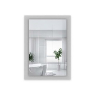 Dekorativer rechteckiger Spiegel aus ornamentiertem Glas Master Point - LUXORA SOLEIL