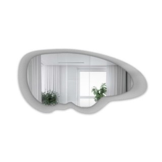 Dekorativer Spiegel auf ornamentiertem Glas Master Point - LUXORA VITRALIS