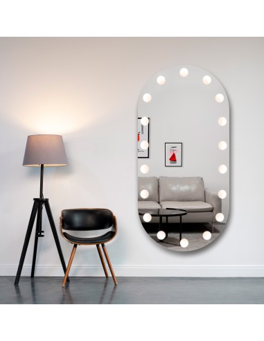 Ovaler Spiegel mit Beleuchtung - LONDON LED