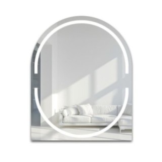 Bogenspiegel für Badezimmer mit Hintergrundbeleuchtung - POLA LED