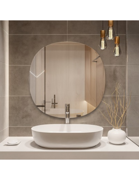 Badezimmerspiegel unregelmäßig gerundet LAOS