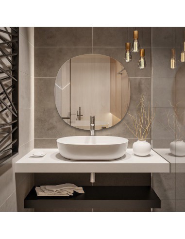 Badezimmerspiegel unregelmäßig gerundet LAOS