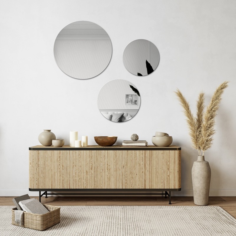Set von drei Rundspiegeln 25-30-40 - FITRI