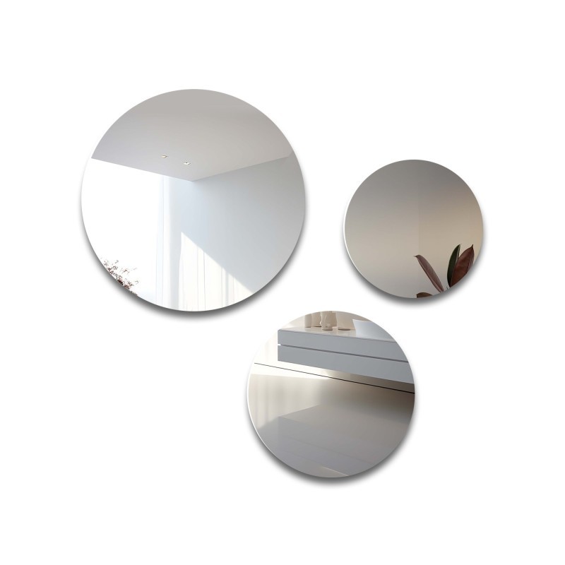 Set von drei Rundspiegeln 25-30-40 - FITRI