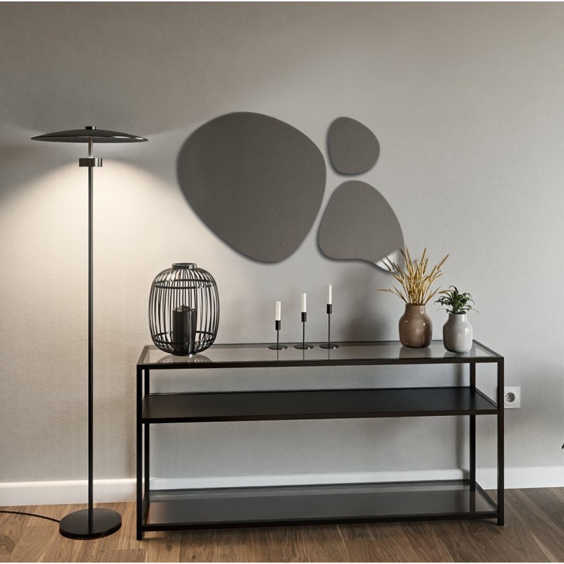 Set von drei Spiegeln in unregelmäßiger Form - FLORA